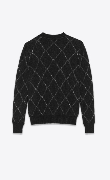 Cardigan in a rhinestone knit